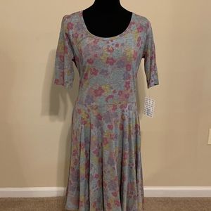 XL Floral Midi Dress
